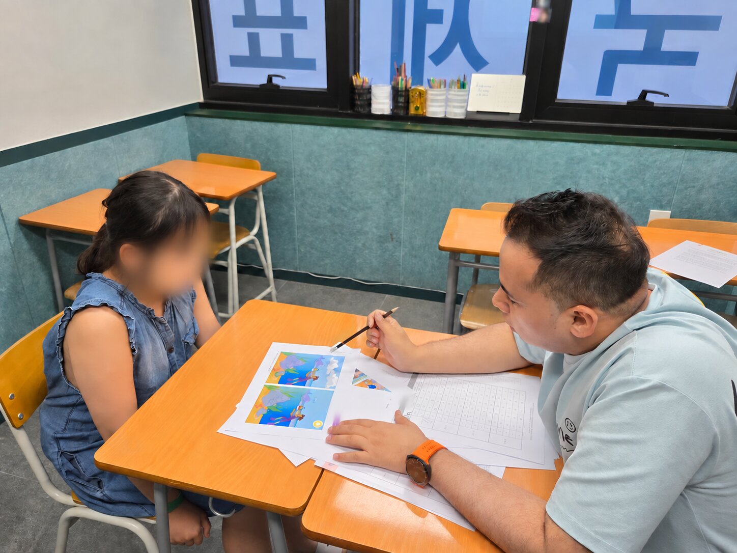 Cambridge English tests and certificates, with children’s faces protected