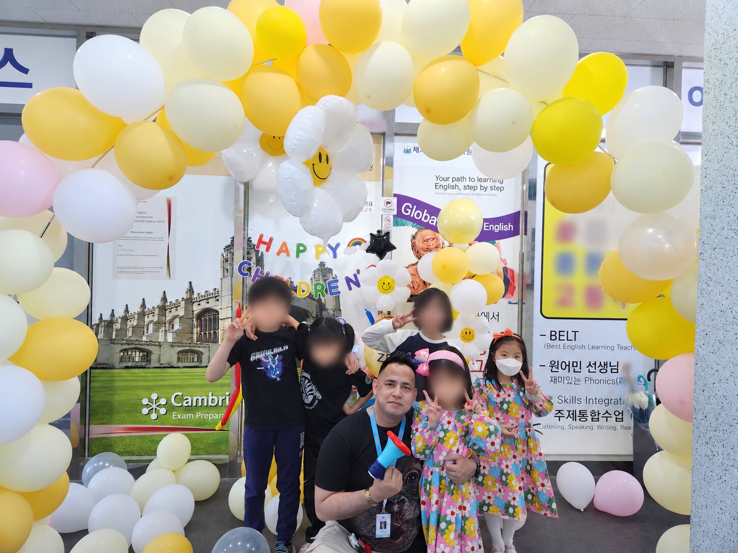 Children’s Day Market Day, with children’s faces protected