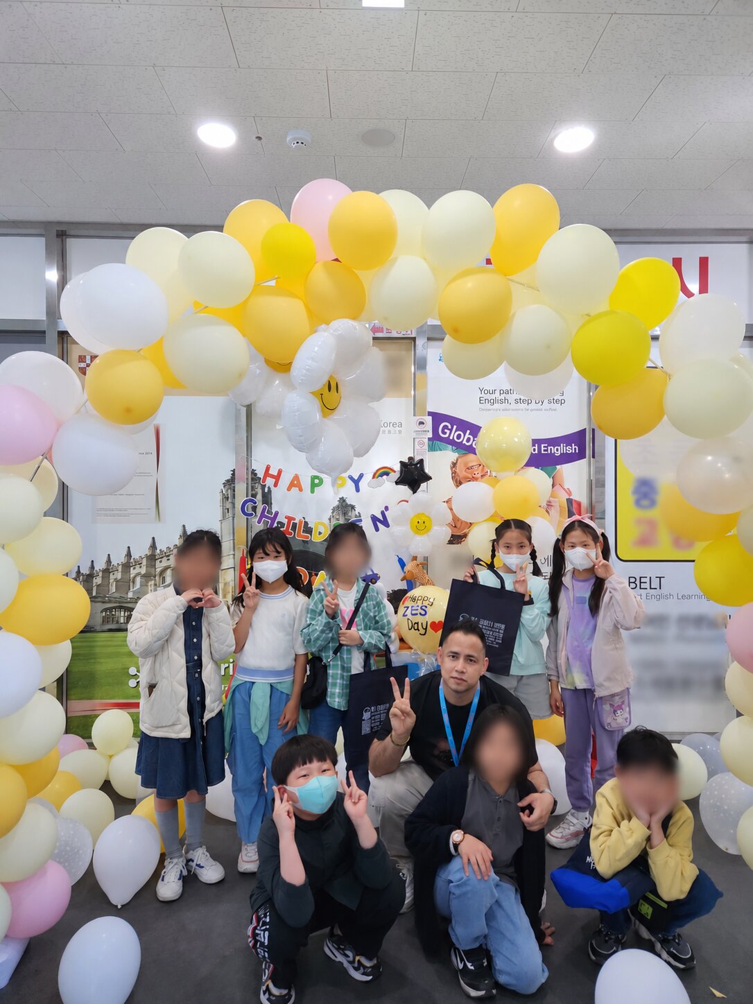 Children’s Day Market Day, with children’s faces protected